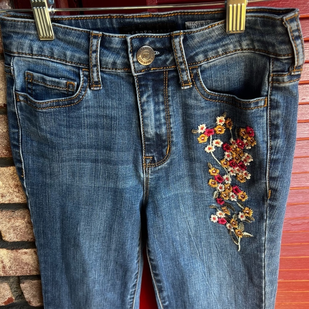 Aeropostale high waisted cropped jegging vintage jeans - women’s size 00 - Picture 8 of 12